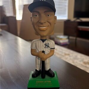 Vintage Derek Jeter 1996 Rookie of the Year & World Series Champion Bobblehead